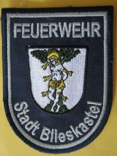 FIREMAN PATCH BRODEE SAPEURS FIRE BRIGADE CITY BLIESKASTEL GERMANY