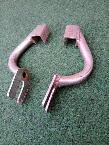 Pegs sur cadre chrome - , bmx