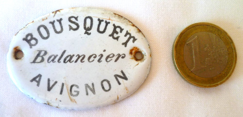 Petite plaque émaillée - petite,