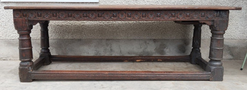 Antique table refectory 1640 - table,