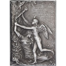 [#1507771] France, Plaquette, Exposition universelle de Paris, 1900, Silvered br