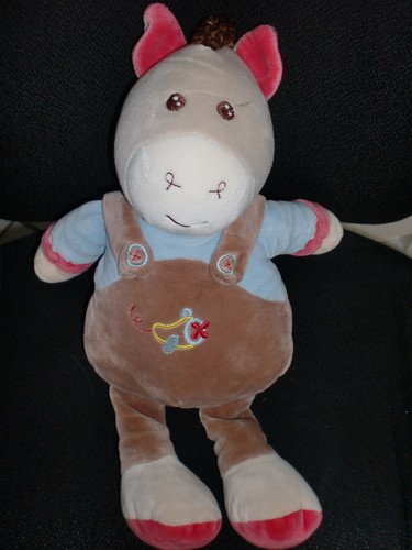 Doudou peluche âne - doudou, cheval