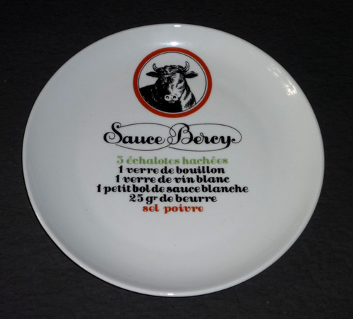 Rare assiette sauce - rare, bercy