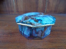 BONBONNIERE TAMPONEE LAZEYRAS LIMOGES FRANCE ENTIEREMENT FAIT A LA MAIN VINTAGE