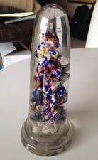 Beau Sulfure Presse Papier Porte Perruque Cone Val Saint Lambert ?