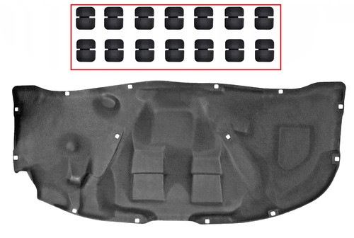 Insonorisant moteur pour - insonorisant, vw