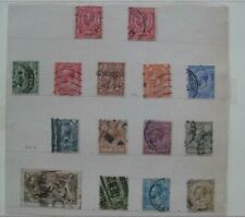 timbres Grande-Bretagne : roi