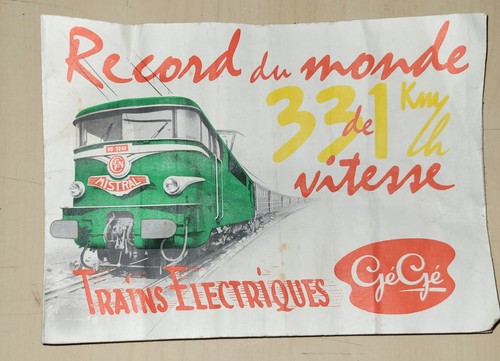 Dépliant gégé record du - record,