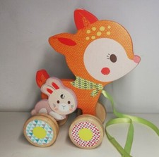 Fox shooting games with wooden rabbit Djeco - France Paris, gift 