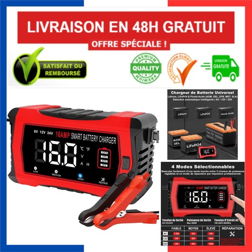 Chargeur batterie intelligent