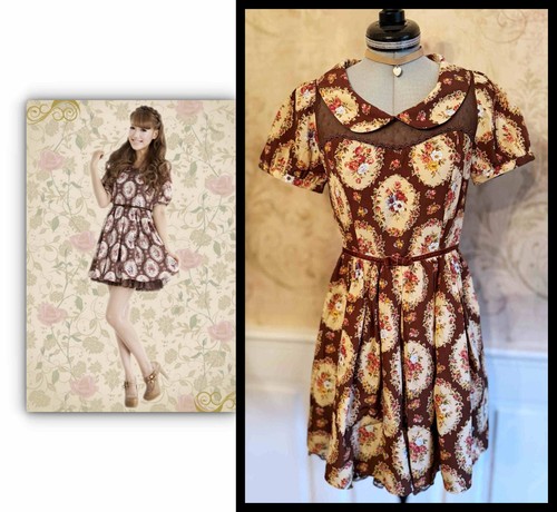 Liz lisa floral - puff, sleeve