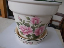 Pot de fleur + sa soucoupe