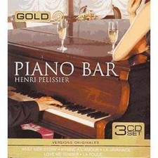Cd Gold metal box piano bar