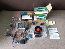 Set car alarm system car radio central locking immobilizer 12V BCS010 M-198