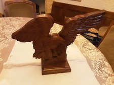SCULPTURE BOIS AIGLE ROYAL