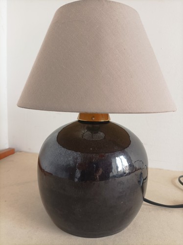 Lampe céramique vintage - lampe,
