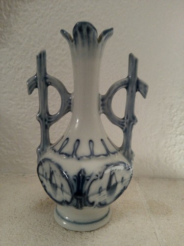 Petit vase delft ancien - vase,