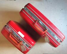 Vintage 1960's lot De 2 Valise Samsonite Silhouette Hard Shell Suitcase Luggage 