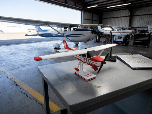 Printed cessna 172 red - 172,