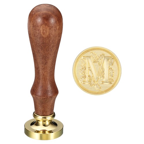 Alphabet cire sceau tampon - m,