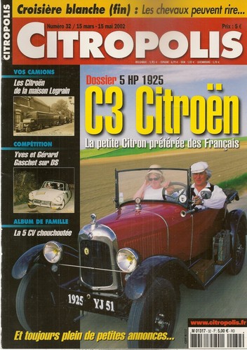 Citropolis citroen 5hp - 32, c3