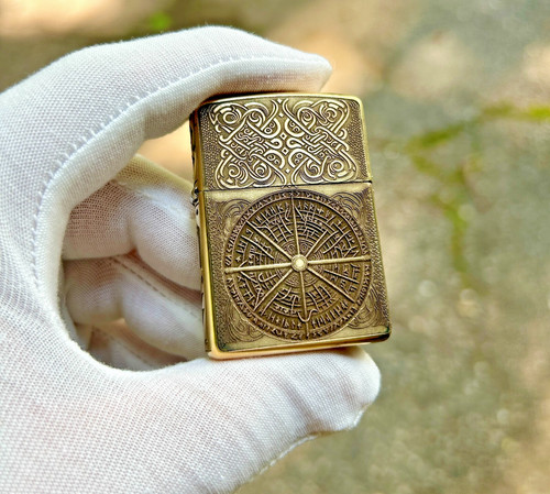 Engraved zippo norse wayfinder - engraved,