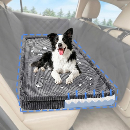 Coussin chien voiture - voiture, flanelle