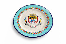 Assiette Émaux de Longwy