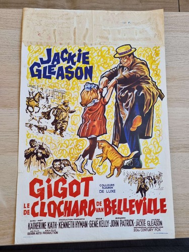 Affiche ancienne cinéma belge
