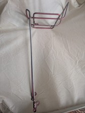 Porte bagage avant acier vélo ancien vintage