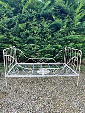 Lit en fer forgé pliable