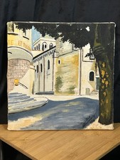 Huile sur toile ancienne