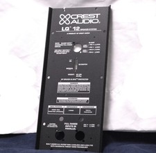 LQ-12 Crest Audio Loudspeaker Monitor Crossover Mounting Plate. New!