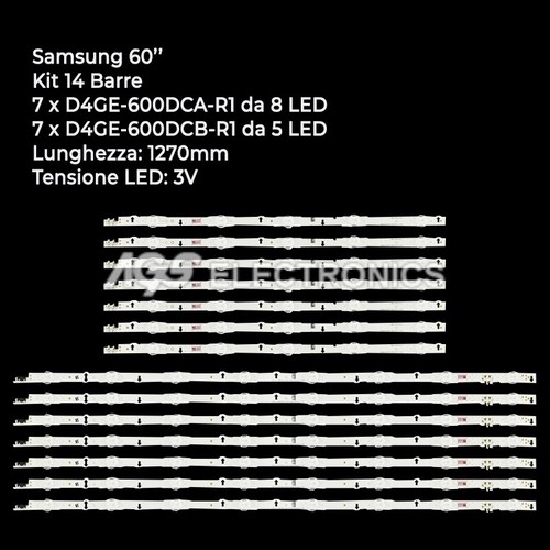 Kit barres bande led - barres, de
