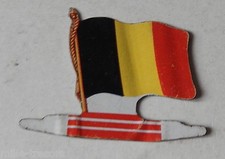 PLAQUE Drapeau métal BELGIQUE
