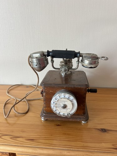 Téléphone ancien marty avec - téléphone,