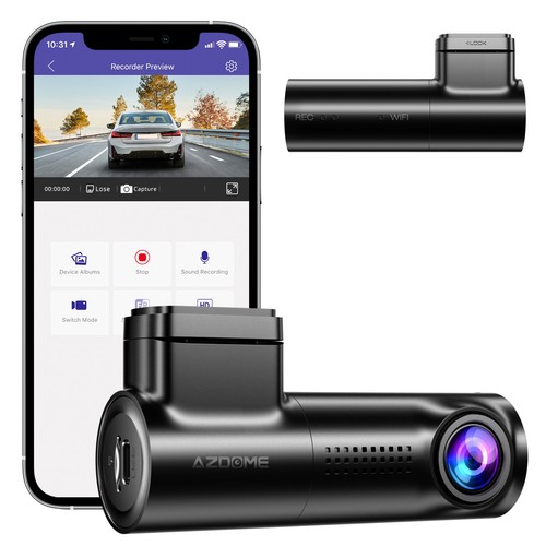 Azdome 1296p fhd dashcam - dashcam, pour
