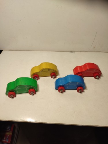 Lot voiture bois - lot, en