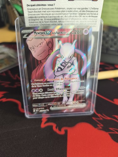 Carte pokémon mewtwo la - ex,