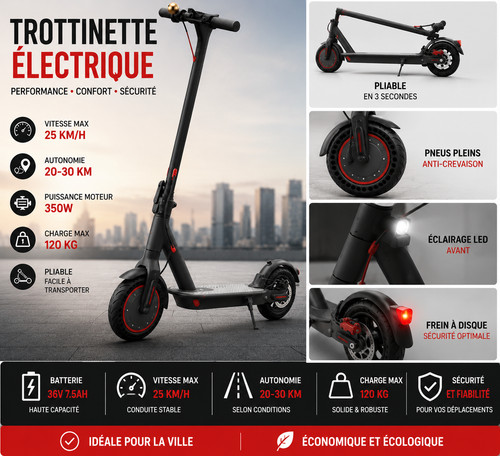 Trottinette électrique - trottinette,