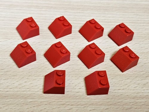 Lego 3039 10x brique rouge - lego,