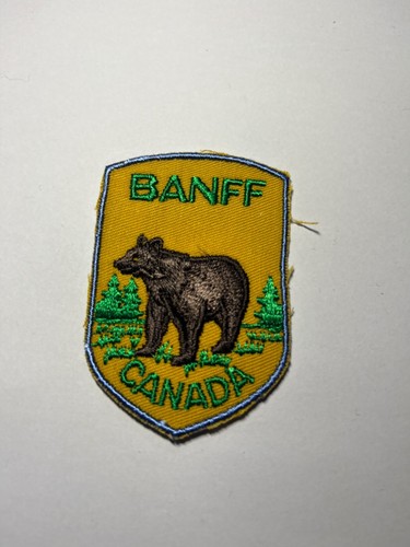 Banff canada ecusson brode - banff,