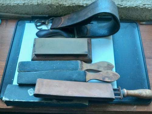 Outils barbier anciens - outils, barbier,