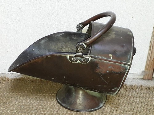 Charbonnière ancien seau - ancien, À