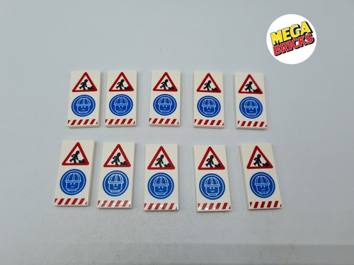 Lego lot tile 2x4 - 10, panneau