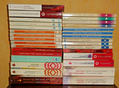 Lot livres harlequin - 31,
