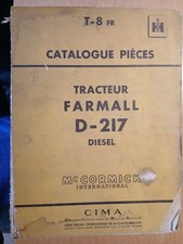 IH Mc Cormick tracteur D217 -