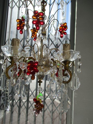 Ravissant lustre cristal - , et
