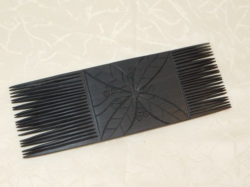 Peigne bois africain - bois,
