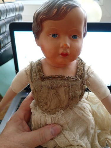 Poupée ancienne vers - poupée,